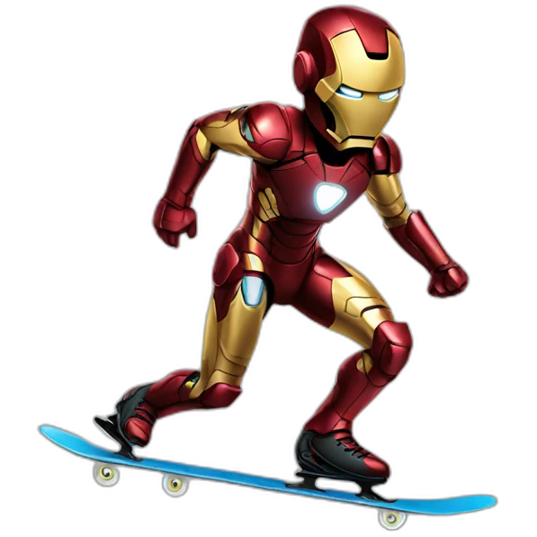ironman skating emoji
