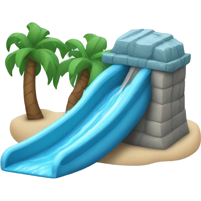 Water slide emoji