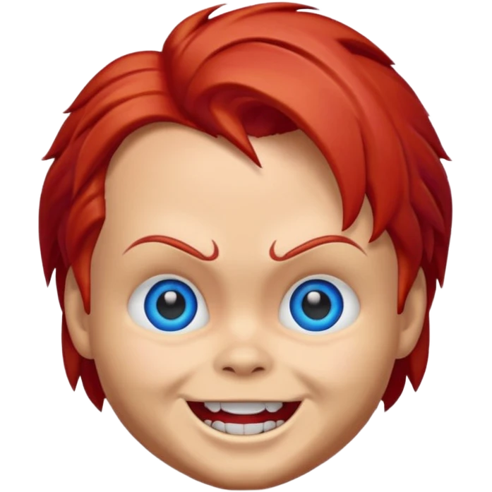 Un emojin de chuky emoji