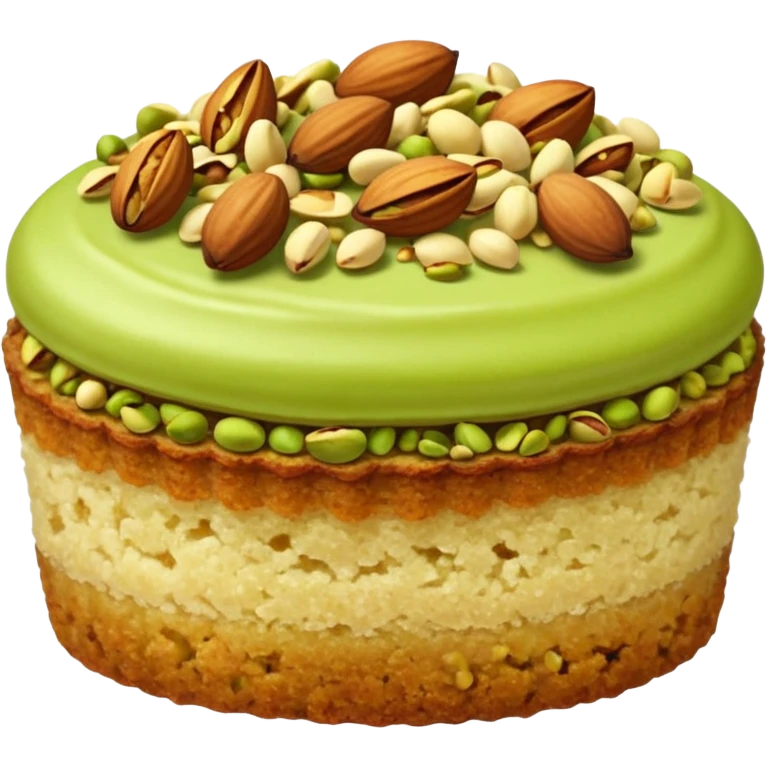 Pistachio Crumble Cakes emoji
