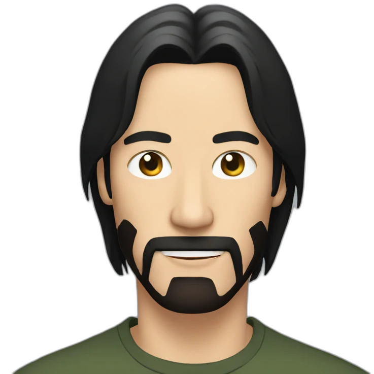keanu wow face emoji