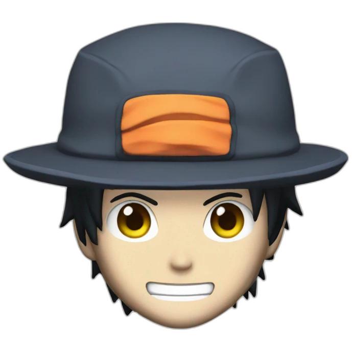 naruto one piece hat emoji