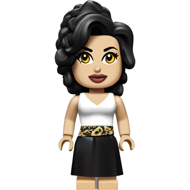 amy winehouse lego full body emoji