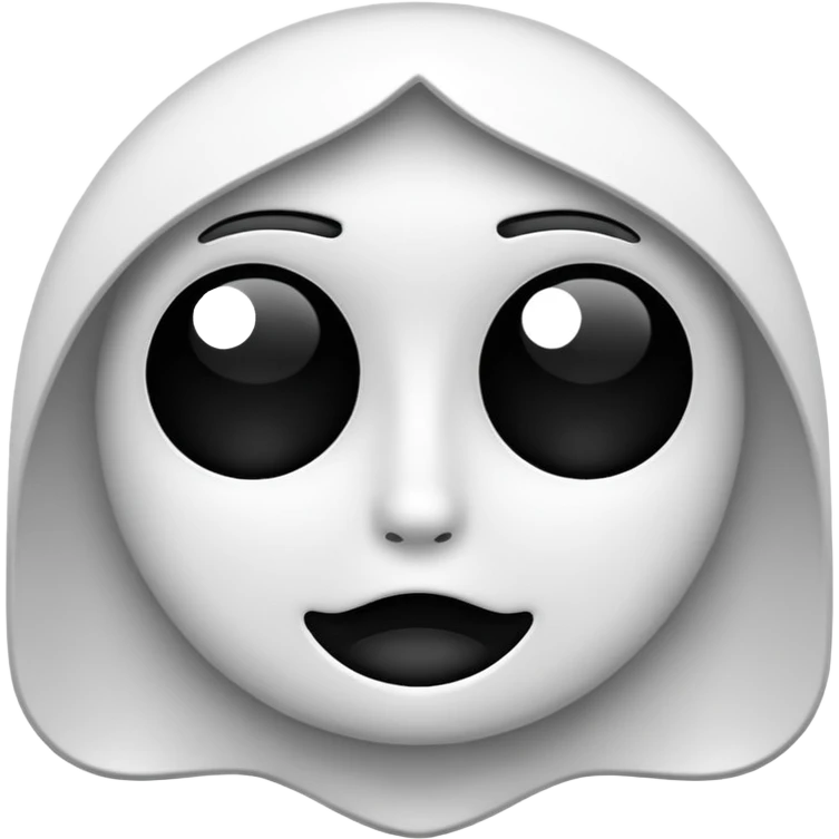 X black and white emoji