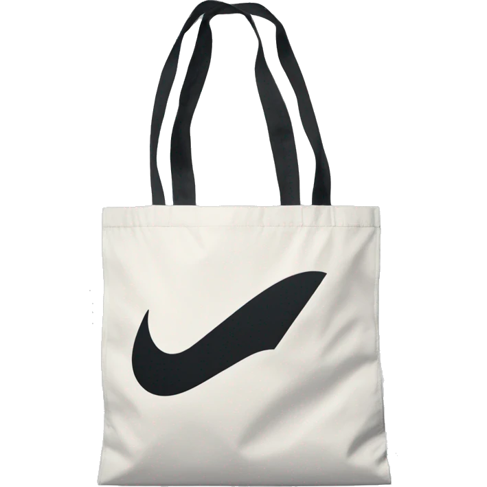 nike swoosh totebag emoji