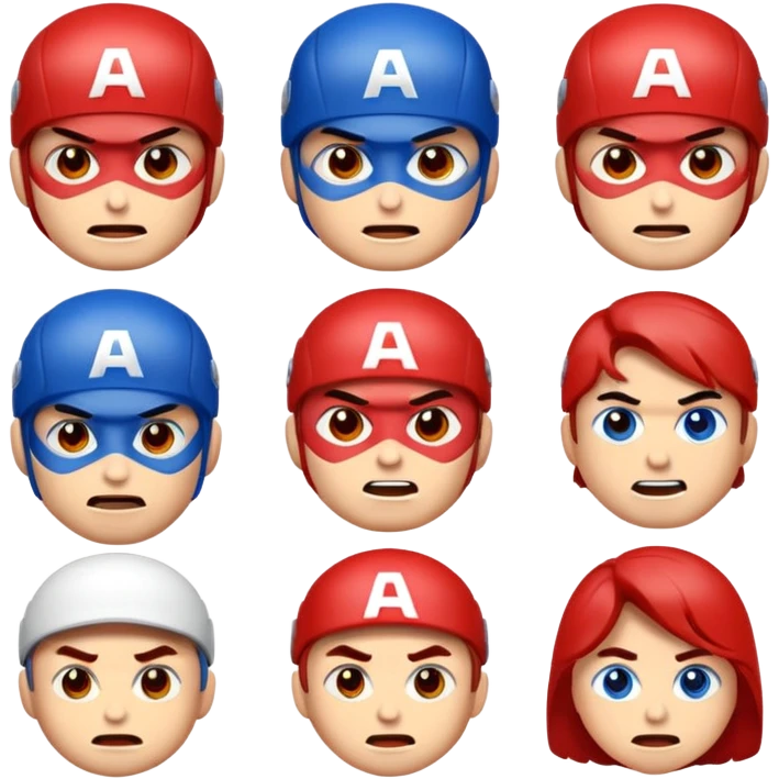 Captain America Emojis emoji