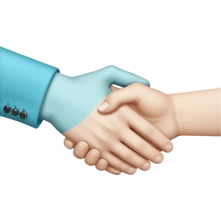 make it the exact hex color of A8F2F9, the last picture the handshake emoji emoji