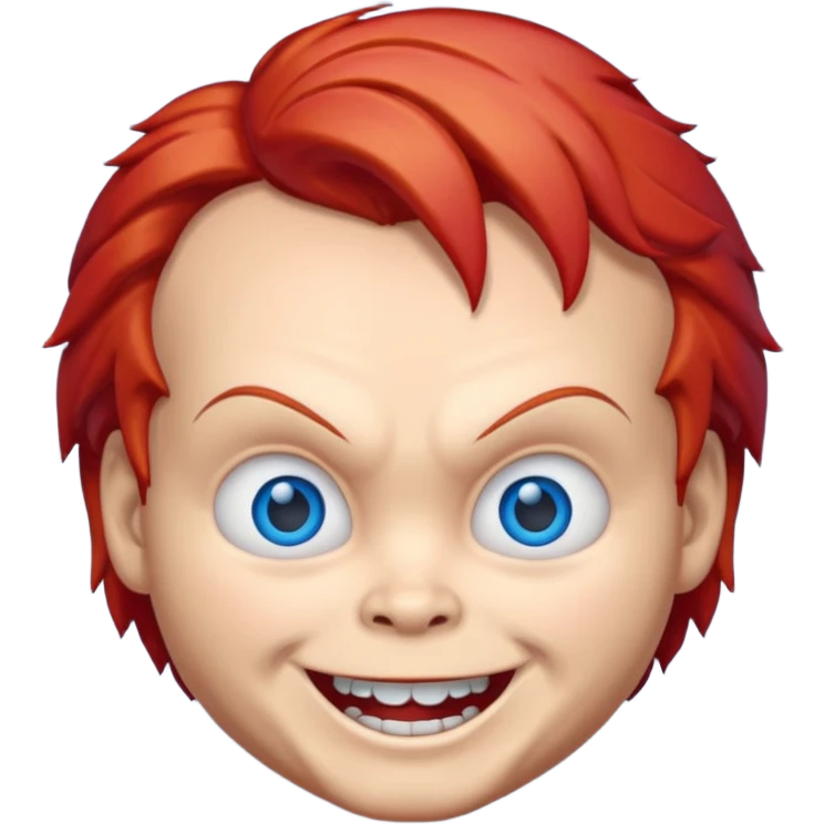 Un emojin de chuky emoji