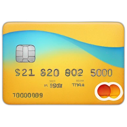 Credit card emoji