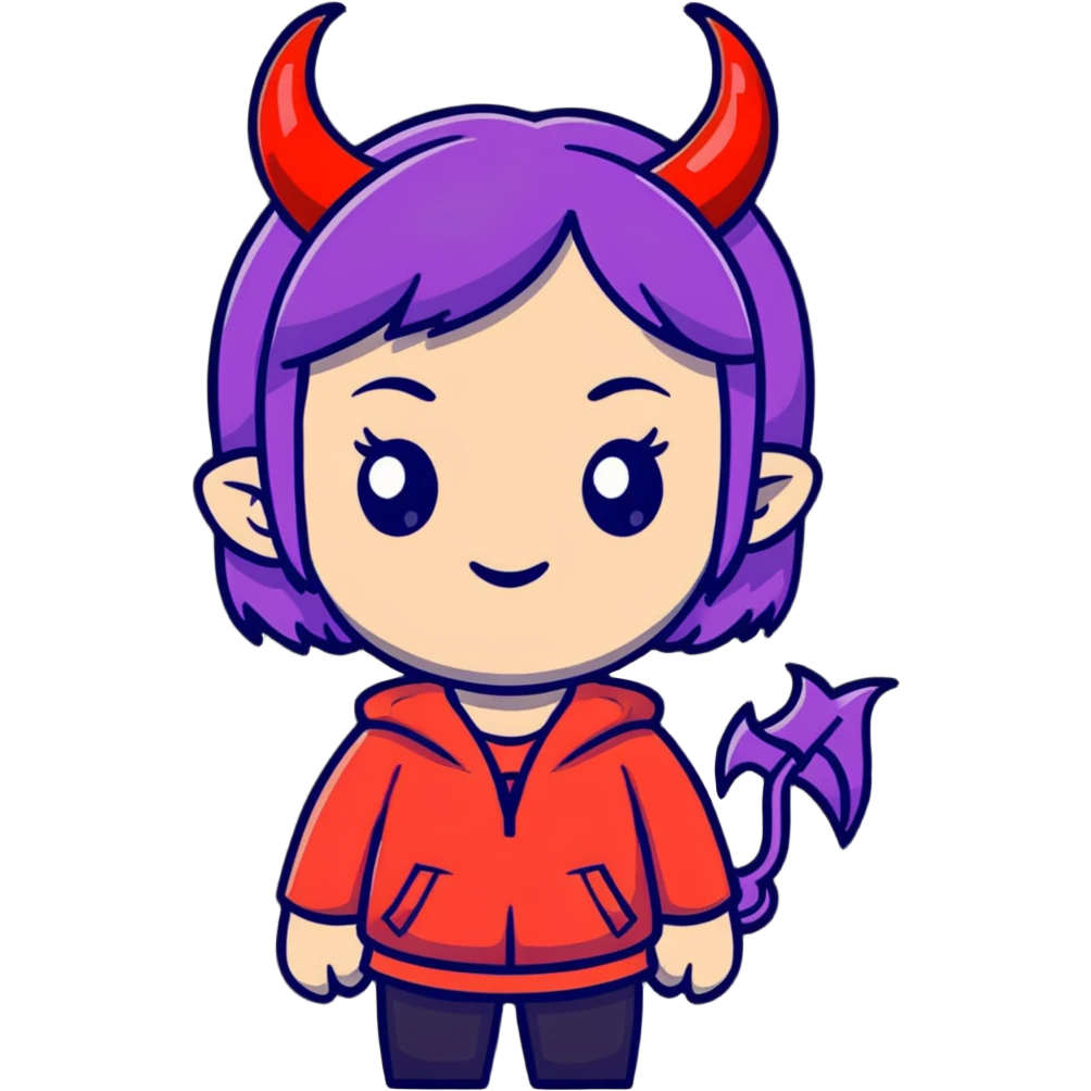 Devil girl  emoji