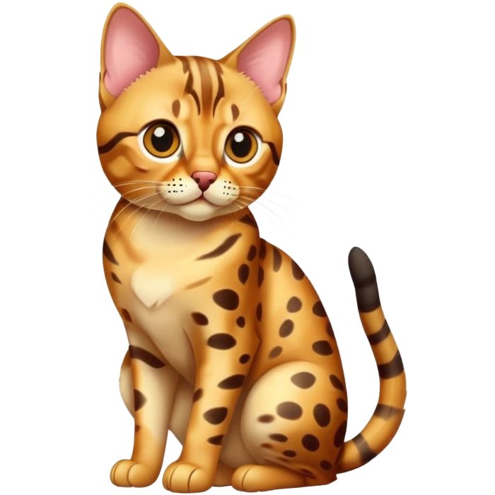 Bengal cat emoji