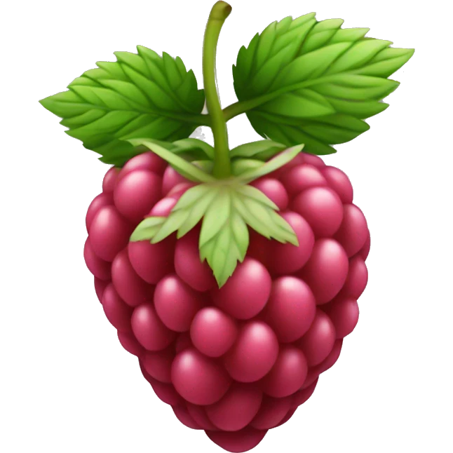 Raspberry emoji