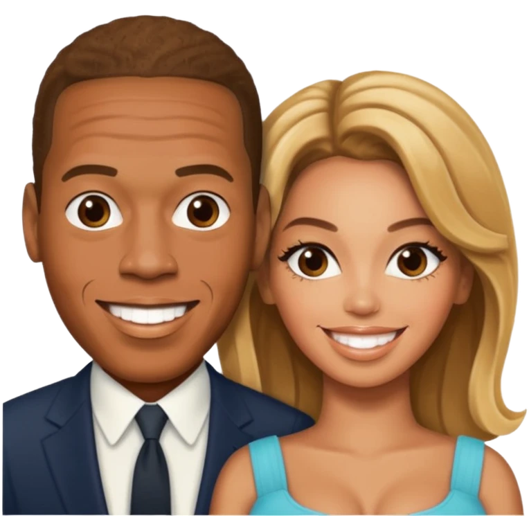 Beyonce and jay-z emoji