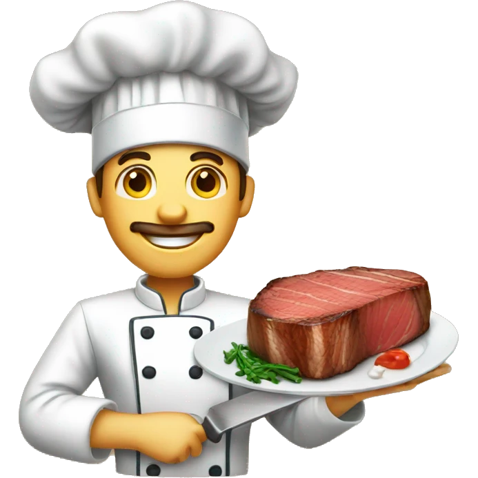 cook steak emoji