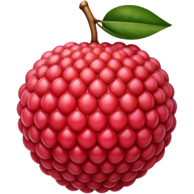 Lychee emoji