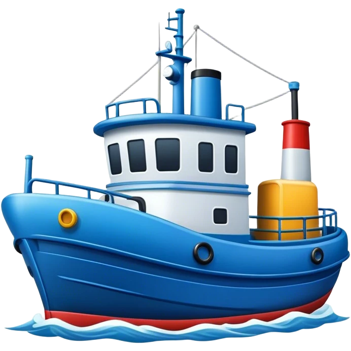 Tug boat  emoji