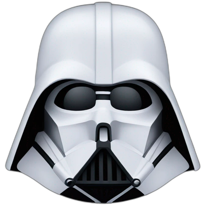 Dark vador kiss emoji