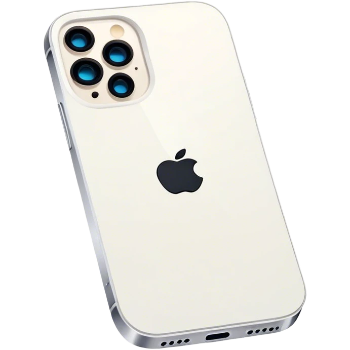 iPhone 13 white emoji