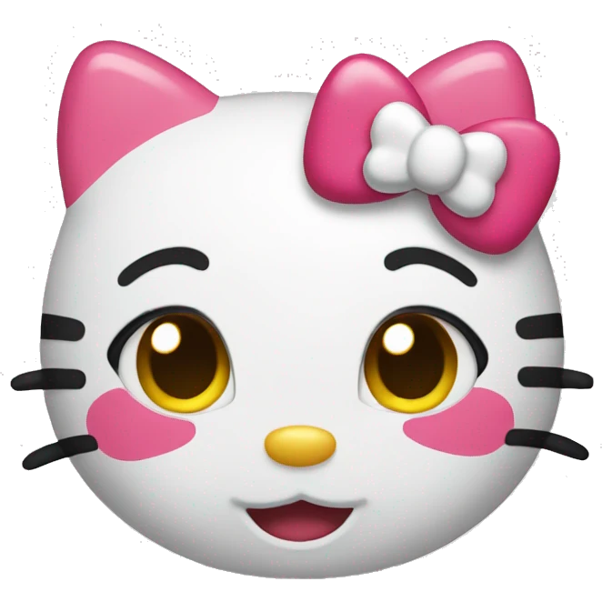 Hello kitty emoji