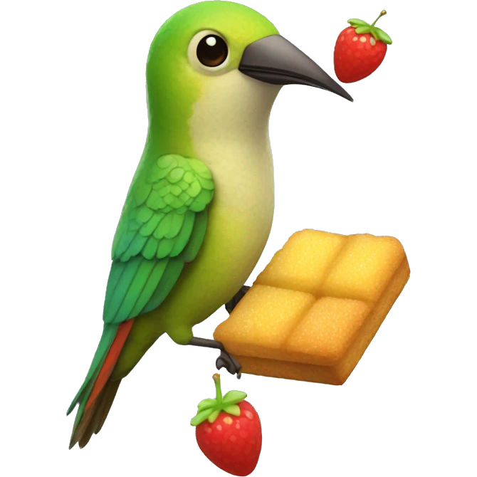 emoji de un colibrí con dulces sueños  emoji