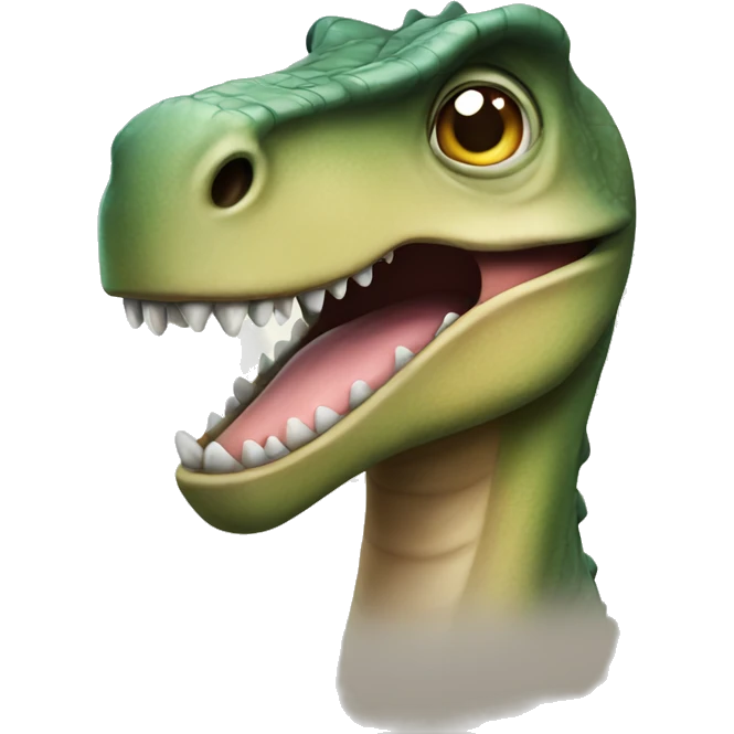 dino wit hrse face emoji