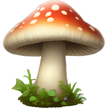 mystical mushroom emoji