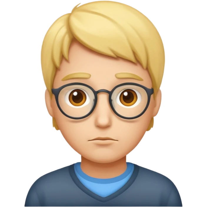 Really smart brain emoji