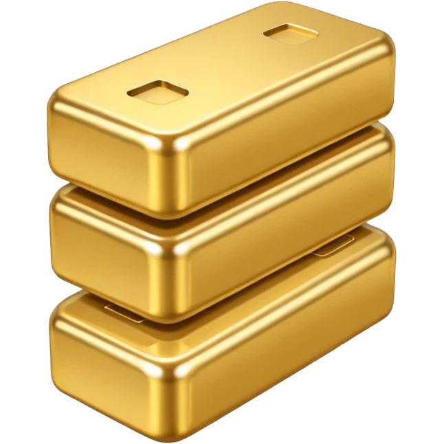 gold lingots emoji