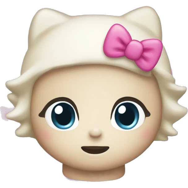 Hello kitty emoji