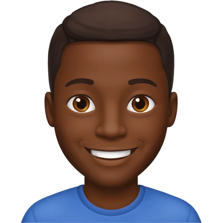 African american male emoji