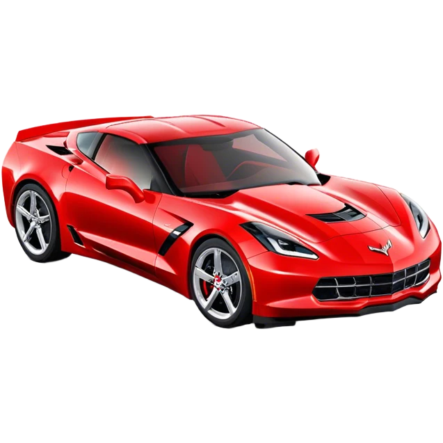 Chevrolet Corvette - Chevrolet (Model Year: 2022) (Iconic colour: Red) emoji