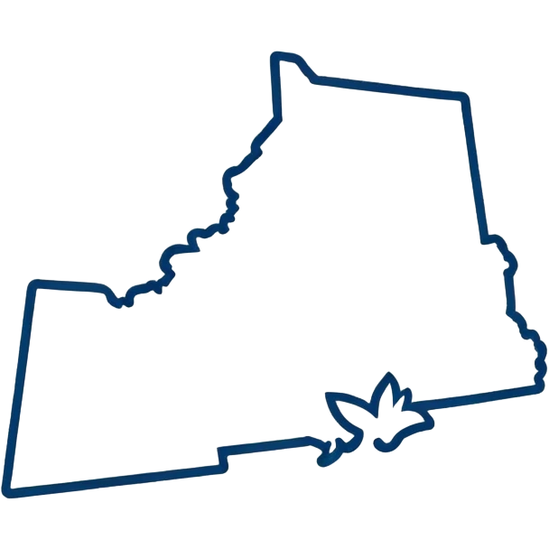 Outline of the state of New Hampshire emoji