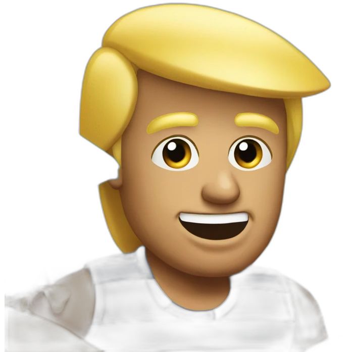 Trump at the beach emoji