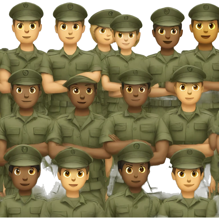 military line emoji