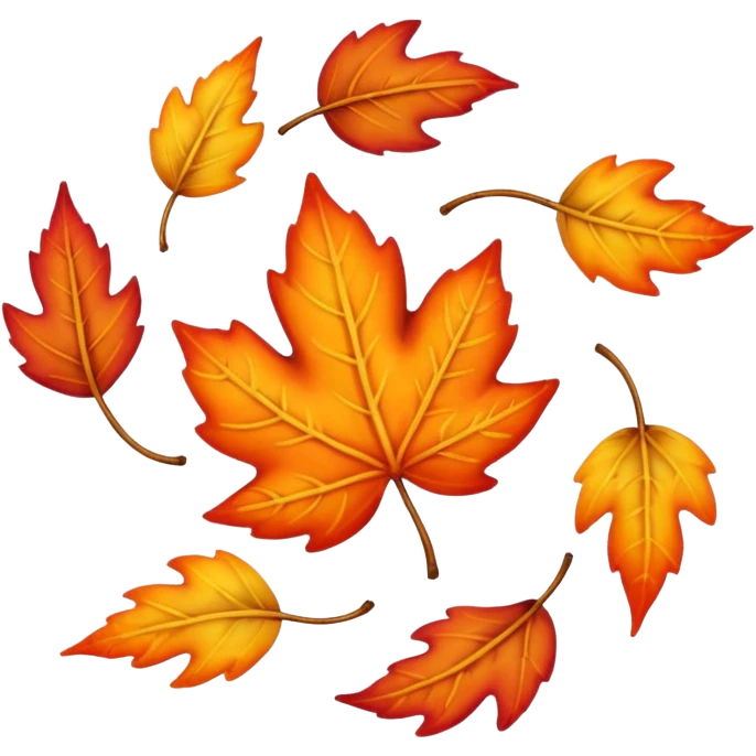 Spinning Leaves emoji