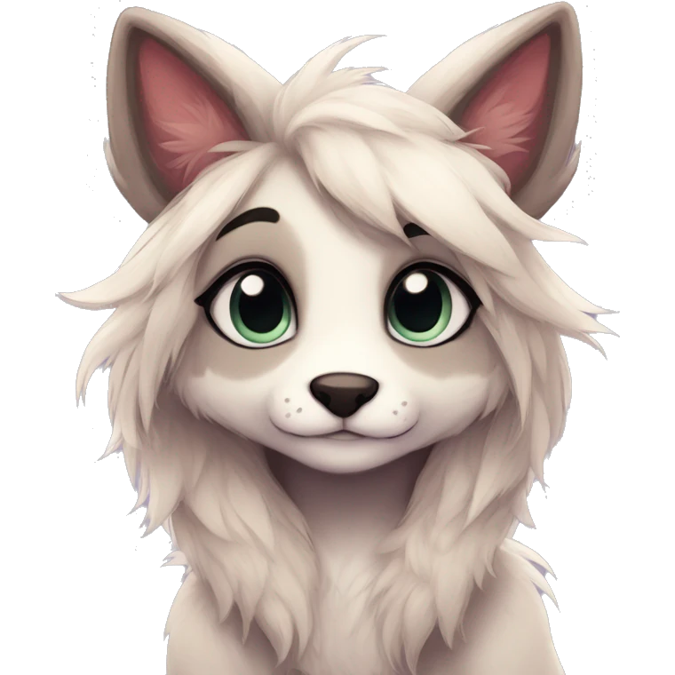 Shy kawaii cute anthro furry by Falvie, LiLaiRa, griffsnuff, AngieWolf emoji