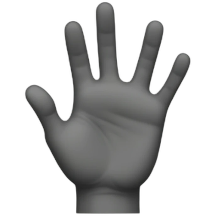 hand wave emoji