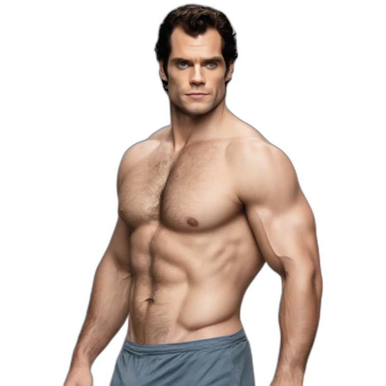 Henry Cavill shirtless emoji