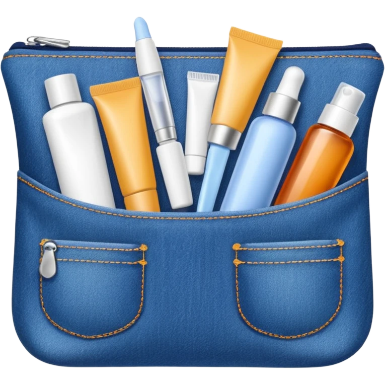 skin care Kit denim emoji