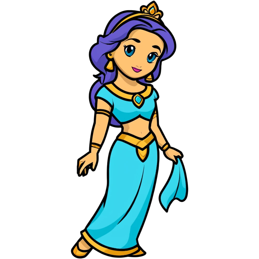 Princess Jasmine emoji
