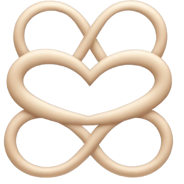 Infinity love emoji