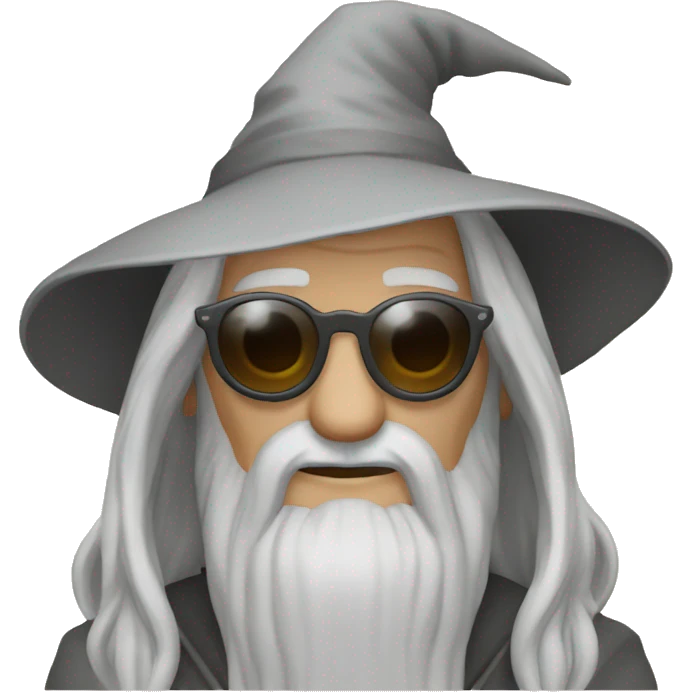 Gandalf with sunglasses emoji
