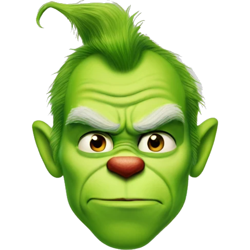 henry cavill as grinch emoji