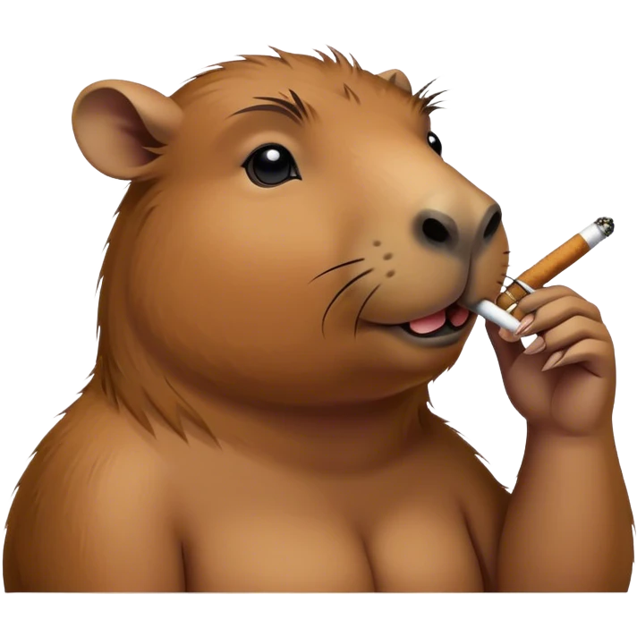 capybara smoking emoji
