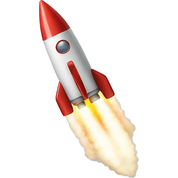 Rocket emoji