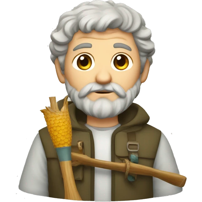 Saint peter the fisherman emoji