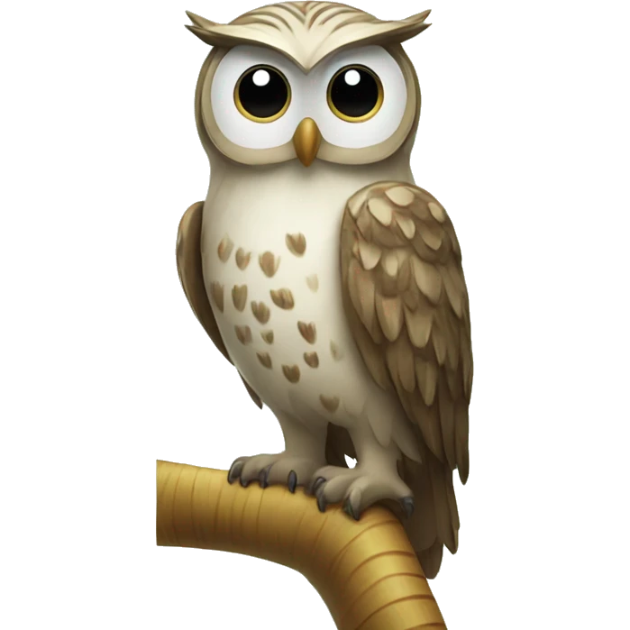 owl in a palm tree emoji