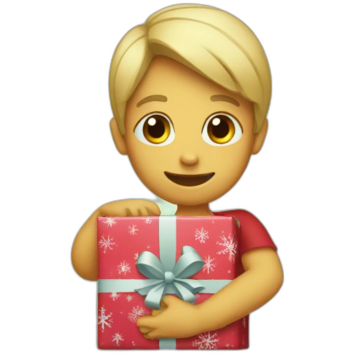 Christmas presents emoji