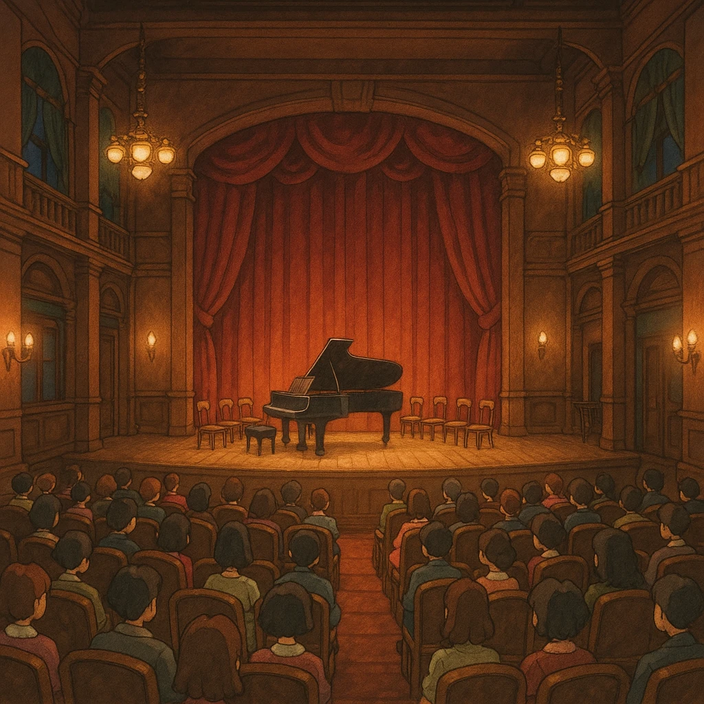 Venue – a place where an event happens. The concert will take place at a new venue downtown. emoji