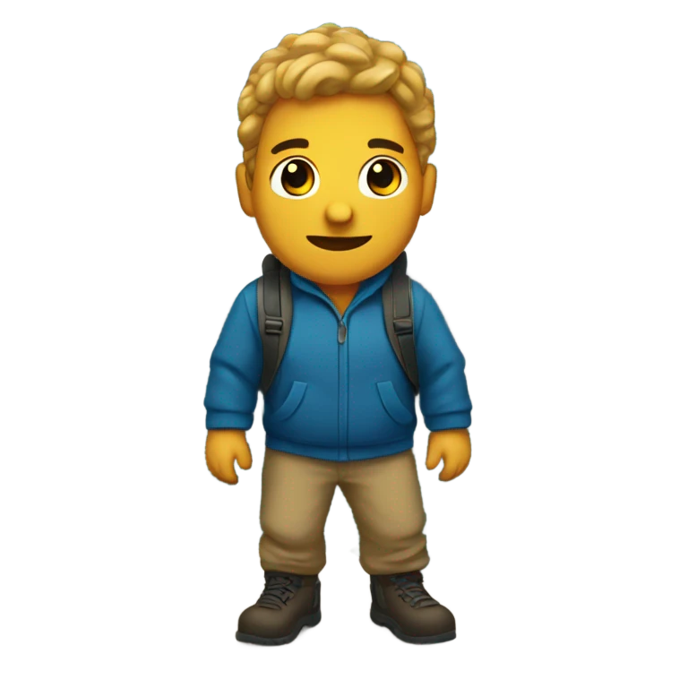 Me in a mountain  emoji